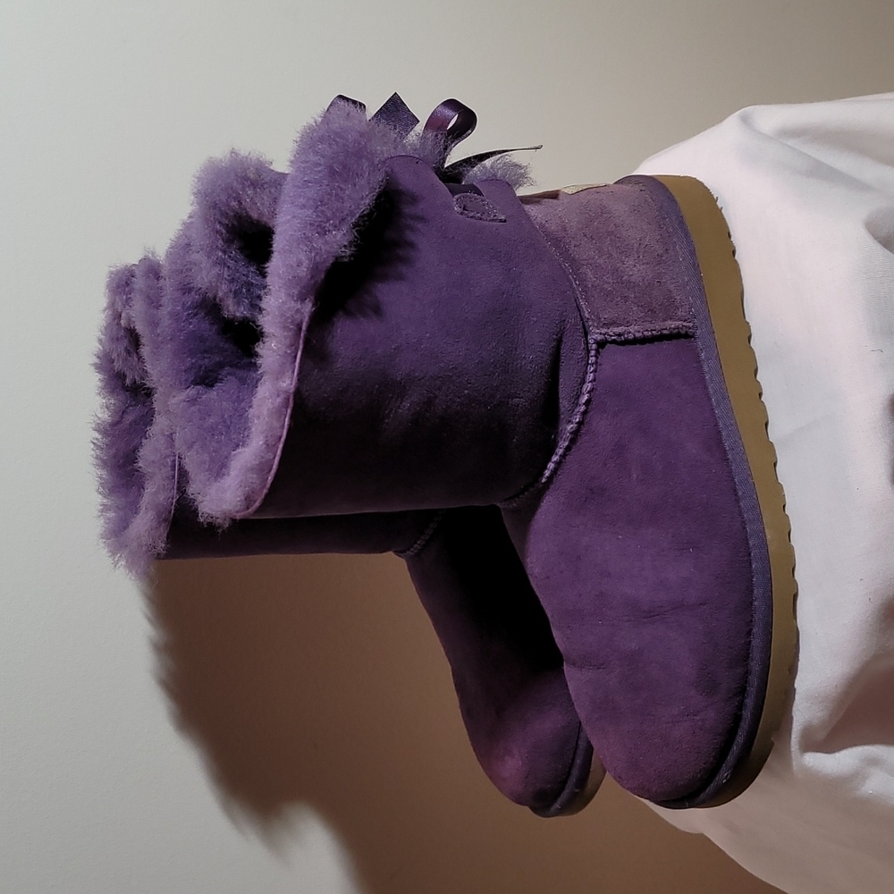 UGG Purple Ankle Boots
